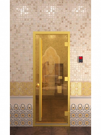 Дверь "Хамам Золото"